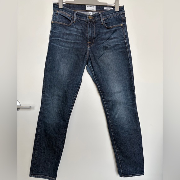 Frame Denim Women's Dark and Medium Blue Skinny Jeans Bundle - Picture 3 of 8